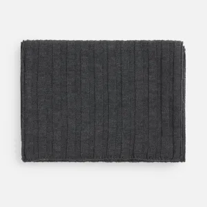 Шарф Metelitsa, темно-серый меланж