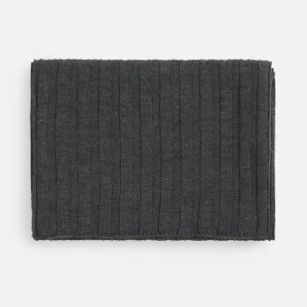 Шарф Metelitsa, темно-серый меланж