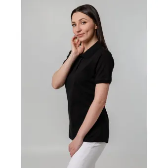 Рубашка поло женская Virma Stretch Lady, черная