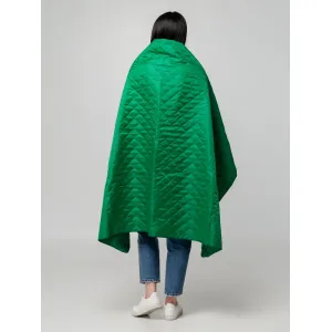 Плед-пончо для пикника SnapCoat, зеленый