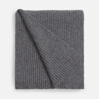 Шарф Laconi, темно-серый меланж Шарф Laconi, темно-серый меланж