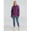 Толстовка с капюшоном унисекс Hoodie, фиолетовый меланж