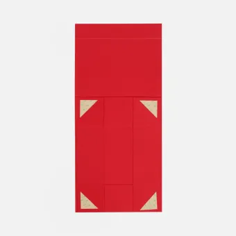 Коробка складная Quadra Fold, красная Коробка складная Quadra Fold, красная