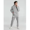 Толстовка с капюшоном унисекс Hoodie, серый меланж