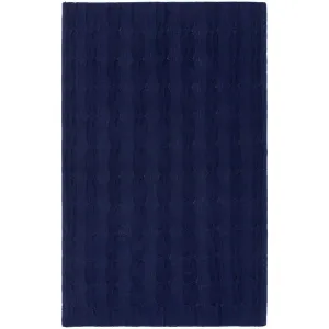 Плед Snefald, темно-синий