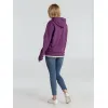 Толстовка с капюшоном унисекс Hoodie, фиолетовый меланж