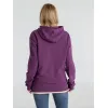 Толстовка с капюшоном унисекс Hoodie, фиолетовый меланж