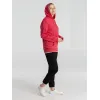 Толстовка с капюшоном унисекс Hoodie, красный меланж