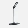 Настольная лампа с беспроводной зарядкой Power Light, черная