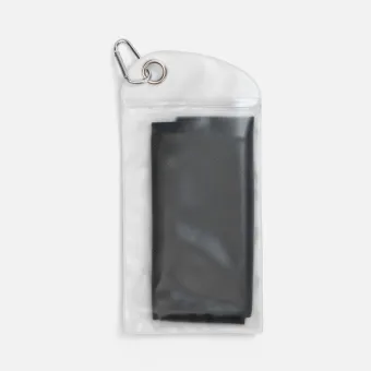 Охлаждающее полотенце Baffin, черное Охлаждающее полотенце Baffin, черное