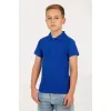 Рубашка поло детская Virma Kids, ярко-синяя
