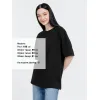 Футболка оверсайз унисекс Big Haul, черная