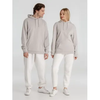 Толстовка с капюшоном унисекс Hoodie, дымчато-серая