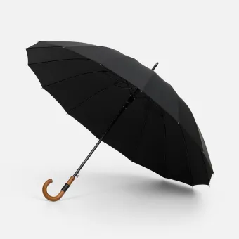 Зонт-трость Cloudfall, черный