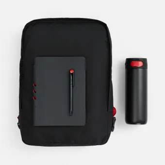 Набор Flexpen Travel, черный с красным