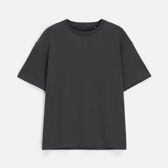 Футболка унисекс Durington, темно-серая (графит)