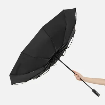 Зонт складной Regenfall, черный