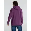 Толстовка с капюшоном унисекс Hoodie, фиолетовый меланж
