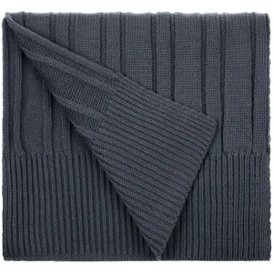 Шарф Knit Beat, серый (графит)