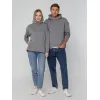 Худи оверсайз унисекс Outshine, серое