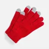 Перчатки сенсорные Spotti Senso, красные