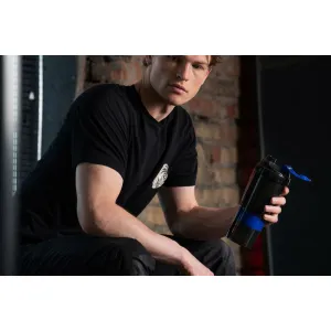 Спортивный шейкер Tonus, черно-синий Спортивный шейкер Tonus, черно-синий