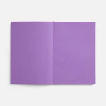 Ежедневник Flat, недатированный, фиолетовый, ver.2