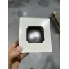 Оформительский шар Finery, 8 см, матовый серебристый
