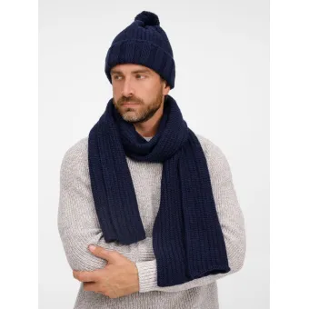 Шапка Frissonelle, темно-синяя