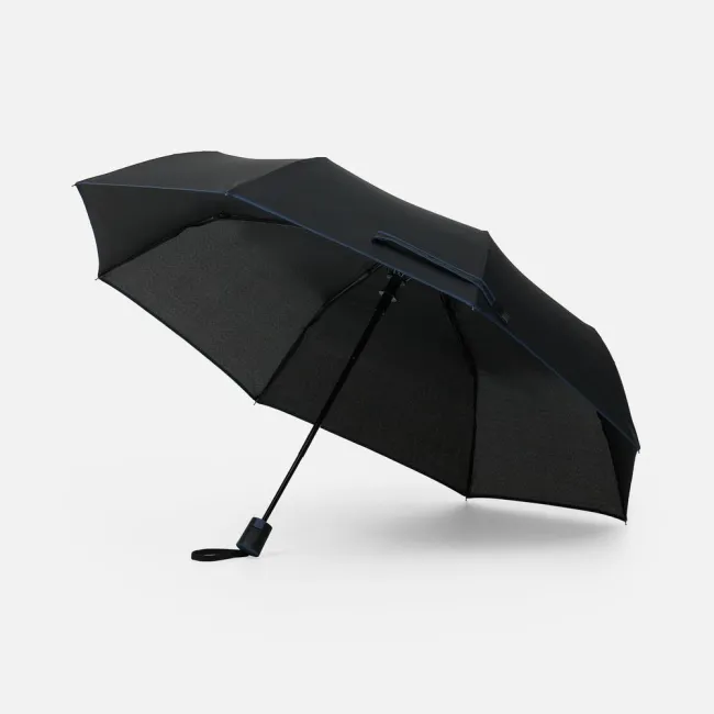 Зонт складной Edgeline, темно-синий