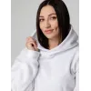 Худи флисовое унисекс Manakin, белое