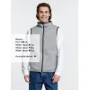 Жилет с капюшоном унисекс Gotland, серый