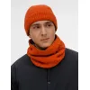 Шапка ComFleece, темно-оранжевая (кирпичная)