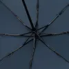 Зонт складной Smooth Move с плавным закрытием, темно-синий