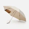Зонт обратного сложения Easyroll, бежевый