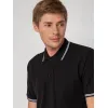Рубашка поло Virma Stripes, черная