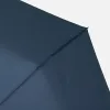 Зонт складной Smooth Move с плавным закрытием, темно-синий