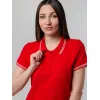 Рубашка поло женская Virma Stripes Lady, красная