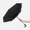Зонт складной Hooklook, черный
