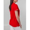 Рубашка поло женская Virma Stripes Lady, красная