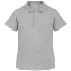 Рубашка поло детская Virma Kids, серый меланж