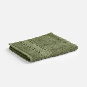 Полотенце махровое Terrychic, среднее, зеленое