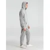 Толстовка с капюшоном унисекс Hoodie, серый меланж