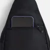 Спортивный кросс-боди рюкзак Bagventure, черный