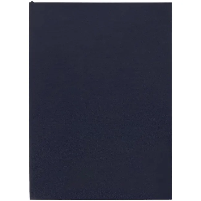 Ежедневник Flat Light, недатированный, иссиня-черный