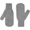 Варежки Capris, серый меланж