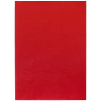 Ежедневник Flat Light, недатированный, красный