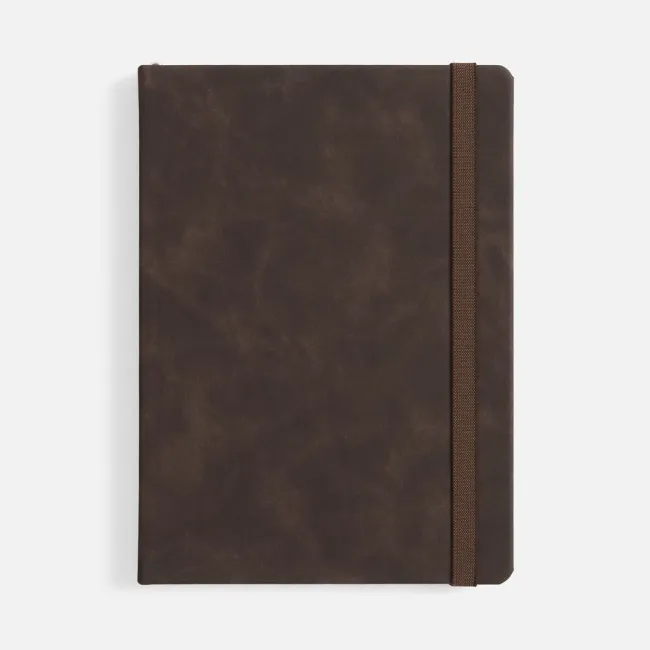 Ежедневник Urban Hard, недатированный, коричневый