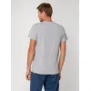 Футболка мужская T-bolka Stretch, серый меланж