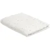 Плед Snowspot Fluffy, белый с люрексом